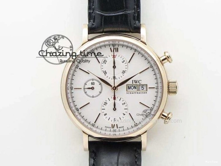 MIROTIME 0522 Bold Portugieser Perpetual Calendar SS 5033 APSF 1:1 Best Edition Blue Dial on Black Leather Strap A52610 Clone 7041